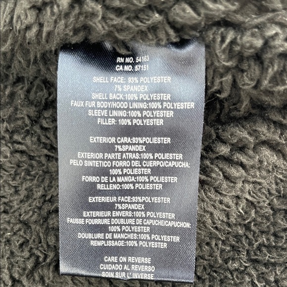 Tommy Hilfiger Men's M Soft Shell Sherpa Lined Hooded Black Performance Jacket - Picture 8 of 12